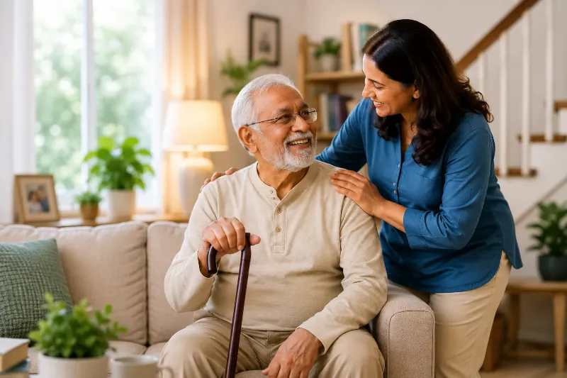 Making home safe for ageing parents